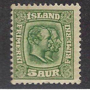 Iceland SC#74 Mint Fine SCV$95.00...Grab a Deal!