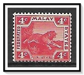 Malaya #44b Tiger MH