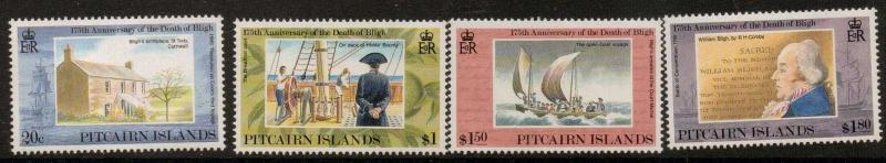 PITCAIRN ISLANDS SG422/5 1992 WILLIAM BLIGH   MNH 