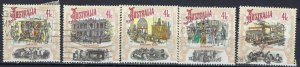 Australia 1184a-e Used 1990 set (ak1640)