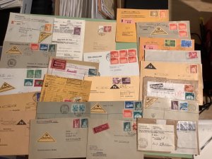 Switzerland  postal  covers  14 items Ref A2214