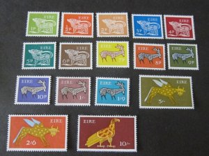 Ireland 1968 Sc 250-65 set MNH