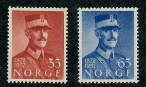 Norway 358 - 359 Mint Hinged singles