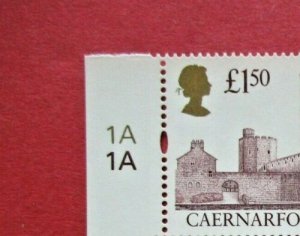 SG1993 - 1996 Castle 1997 Set Enschede Cylinder Blocks 1A MNH Great Britain Eliz 