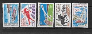 AFARS & ISSAS Sc 343-7 NH ISSUE OF 1970 - SPORT