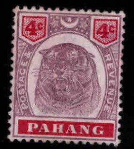 MALAYA-Pahang Scott 14A Unused Tiger stamp Mint No Gum