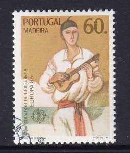 Portugal Madeira   #101   cancelled  1985  Europa  guitar