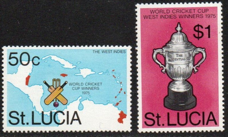 St. Lucia Sc #403-404 Mint Hinged