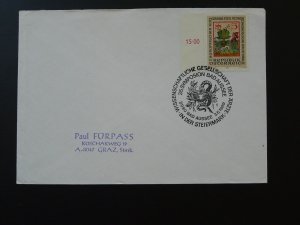 medicine postmark on cover Austria 1989