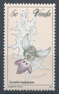 Venda - SC# 48 - MNH - SCV $0.25 - Orchids