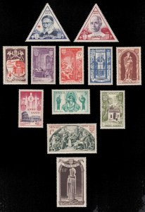 Monaco 262 - 273 MNH