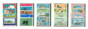 Anguilla #32-52  Single (Complete Set)