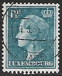 Luxembourg # 255 - Grand Duchesse Charlotte - 1.50F - used...(KlGr)