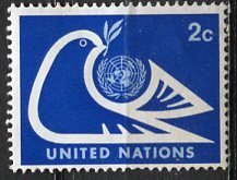 United Nations NY; 1974; Sc. # 249; Used Single Stamp