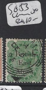 BRITISH EAST AFRICA (P3103B) BEA SURCH ON INDIA  2A 6P  LAMU      SG 53    VFU