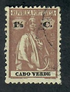 Cape Verde #148 Ceres used single