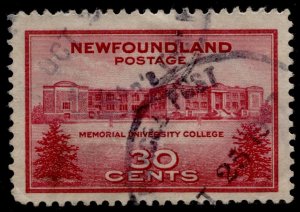 Newfoundland #267 Memorial University College Issue Used
