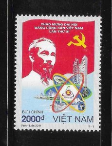 Vietnam 2011 Communist Party Congress MNH A3060