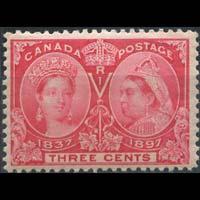 CANADA 1897 - Scott# 53 Queen 3c LH