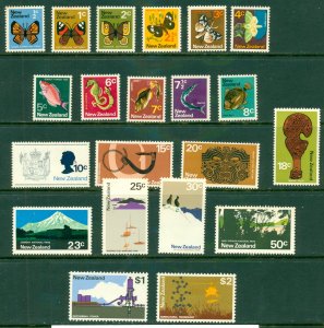 NEW ZEALAND 438-58 MH CV $4.50 BIN $7.50