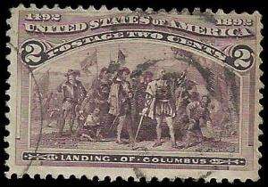 # 231 BROWN VIOLET USED LANDING OF COLUMBUS SCV-0.30