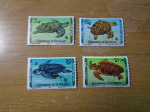 St Vincent   Grenadines   #  157-60  MNH   O/P  Specimen