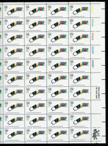 1461 Sapporo Olympic Games Sheet of 50 8¢ Stamps MNH 1972