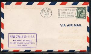 New Zealand First Flight to New Caledonia 1940 A761