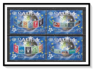 Samoa #1075-1078 Europa 50th Anniversary Set MNH