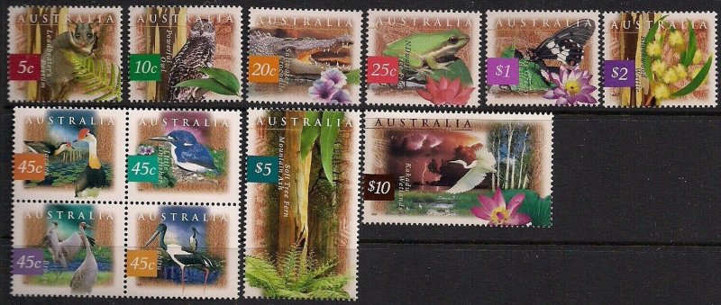 Australia Stamp 1524-1535  - Flora and Fauna