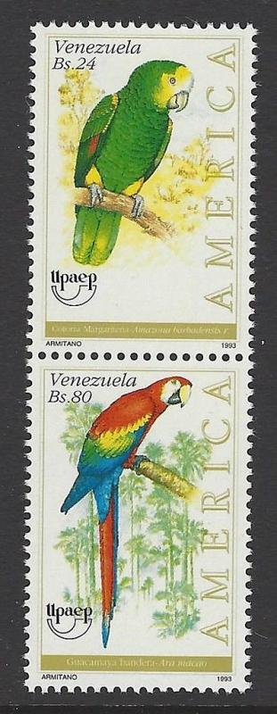 Venezuela 1993 Bird Parrot Macaw VF MNH (1504)