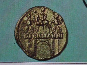 ​NAGALAND-1973 WORLD FAMOUS ANCIENT COINS-ANTIQUE- CTO SHEE-VERY FINE