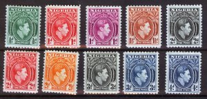 Nigeria,1938 -1951, King George VI, WM: 2, Perforation: 12