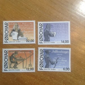 Faroe Islands  # 540-43  MNH