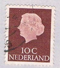 Netherlands 344 Used Queen Juliana 1953 (BP3345)