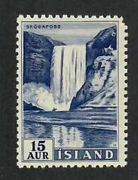 Iceland; Scott 289; 1956;  Unused; NH