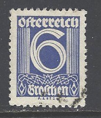 Austria Sc # 308 used