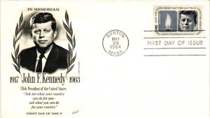 #1246 John F. Kennedy = Fleetwood Cachet