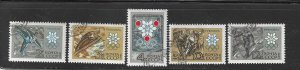 Russia Scott 3366-3370  NHCTO  Complete