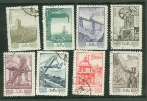 China (PRC) #214-221 Used Single (Complete Set)