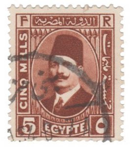 EGYPT. SCOTT # 135. YEAR 1927. USED. # 6