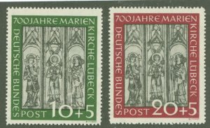 Germany #B316-B317  Single (Complete Set)