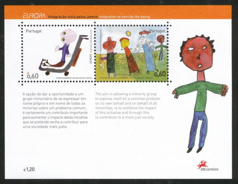 Portugal Scott 2810 Cept Europa Sheet 2006