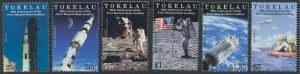 Tokelau Islands  SC# 266-271  MNH  Moon Landing   see details & scans    
