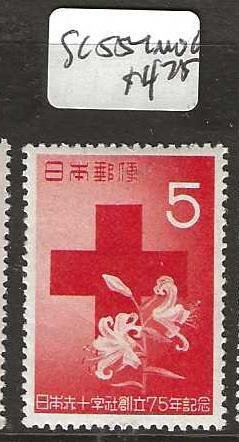 JAPAN  SC554    RED CROSS   5      MOG     P0812H
