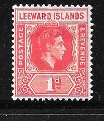 Leeward Islands #105  1p ( MH) CV $1.25