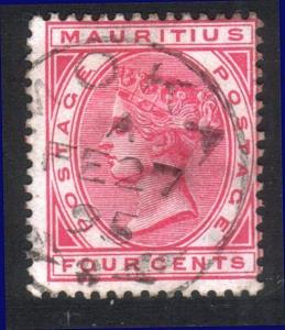 MAURITIUS 1895 4c MOKA cds.................................................52547