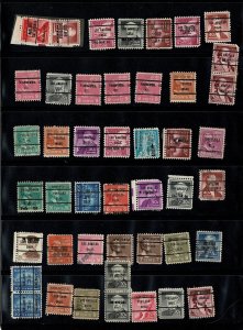 USA Precancels hoard batch #4 all dated
