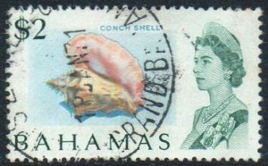 Bahamas 1967 $2 Conch shell used