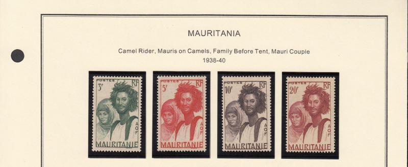 Mauritania 76//108 MH (see Details) CV $25.45